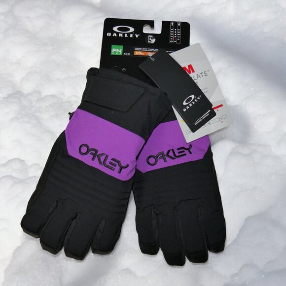 Oakley Mens Waterproof Winter Gloves Thinsulate Snow Snowboarding Ski Tubing NWT - Picture 15 of 15